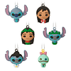 Hallmark Ornaments I Mini Disney Lilo & Stitch Shatterproof, Set of 6