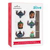Hallmark Ornaments I Mini Disney Lilo & Stitch Shatterproof, Set of 6