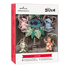 Hallmark Ornaments And Tree Topper I Mini Disney Stitch, Set of 5