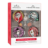Hallmark Ornaments And Tree Topper I Mini Disney Tim Burton's The Nightmare Before Christmas, Set of 5
