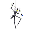 Hallmark Ornament I Disney Tim Burton's The Nightmare Before Christmas Jack Skellington With Lights
