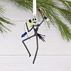 Hallmark Ornament I Disney Tim Burton's The Nightmare Before Christmas Jack Skellington With Lights