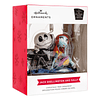 Hallmark Ornament I Disney Tim Burton's The Nightmare Before Christmas Jack and Sally With Tombstones