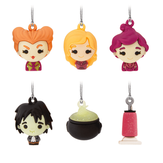 Hallmark Ornaments I Mini Disney Hocus Pocus Shatterproof, Set of 6