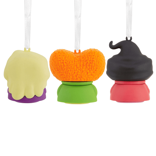 Hallmark Ornaments I Better Together Disney Hocus Pocus Mary, Winifred and Sarah Sanderson Magnetic, Set of 3