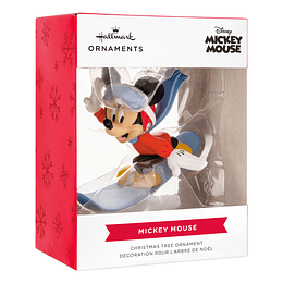Hallmark Ornament I Disney Mickey Mouse Snowboarding
