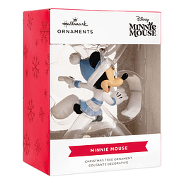 Hallmark Ornament I Disney Minnie Mouse Ice Skating