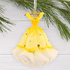 Hallmark Ornament I Disney Princess Belle's Gown Ceramic
