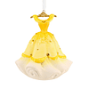 Hallmark Ornament I Disney Princess Belle's Gown Ceramic