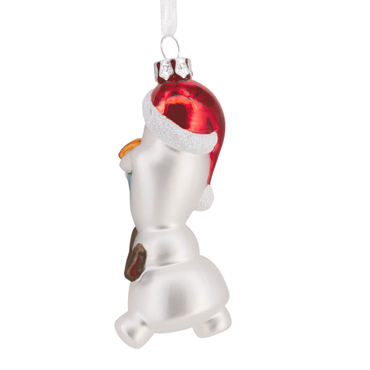 Hallmark Ornament I Disney Frozen Holiday Olaf Blown Glass