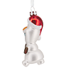 Hallmark Ornament I Disney Frozen Holiday Olaf Blown Glass