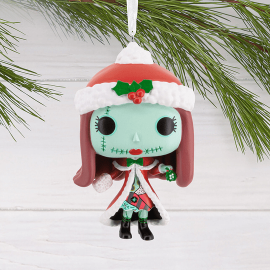 Hallmark Ornament I Disney Tim Burton's The Nightmare Before Christmas Festive Sally Funko POP!®