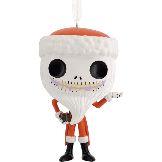 Hallmark Ornament I Disney Tim Burton's The Nightmare Before Christmas Santa Jack Funko POP!®
