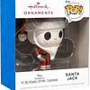 Hallmark Ornament I Disney Tim Burton's The Nightmare Before Christmas Santa Jack Funko POP!®