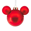 Hallmark Ornament I Disney Mickey Mouse Ears Icon Blown Glass