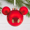 Hallmark Ornament I Disney Mickey Mouse Ears Icon Blown Glass