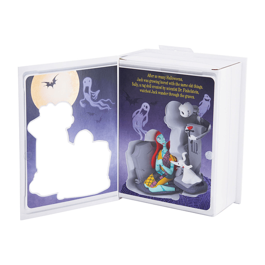 Hallmark Ornaments I Disney Tim Burton's The Nightmare Before Christmas Jack and Sally With Tombstones, Set of 2