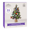 Hallmark I Disney Tim Burton's The Nightmare Before Christmas Calendar Box With 24 Mini Ornaments