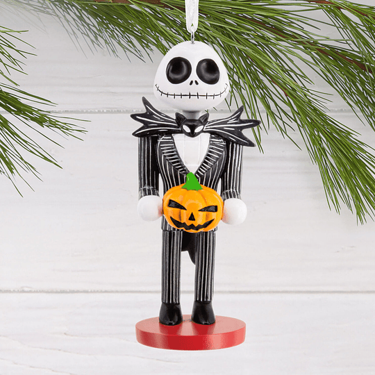 Hallmark Ornament I Disney Tim Burton's The Nightmare Before Christmas Jack Skellington Nutcracker