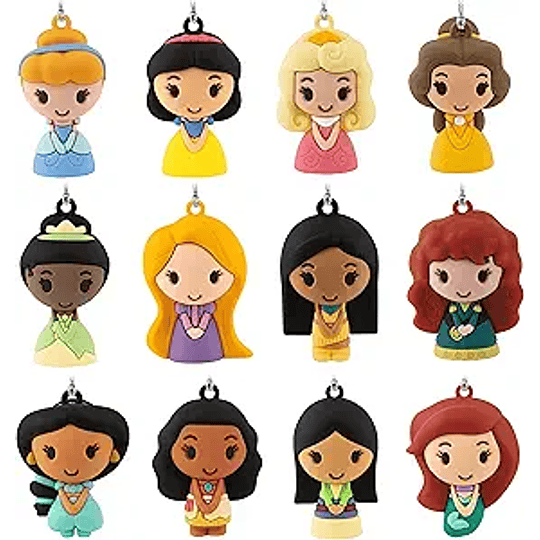 Hallmark I Disney Princess Countdown Calendar Paper Tree Set With 12 Mini Ornaments