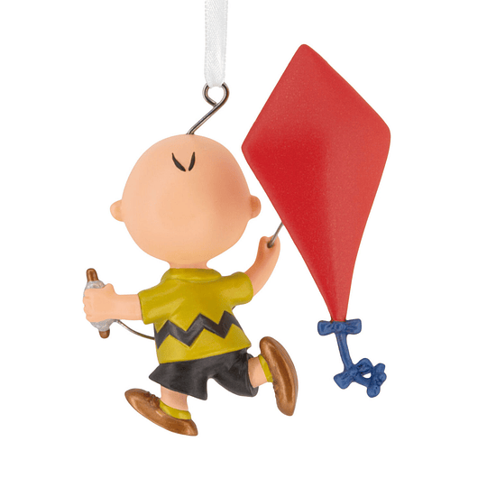 Hallmark Ornament I Peanuts® 75th Anniversary Charlie Brown With Kite