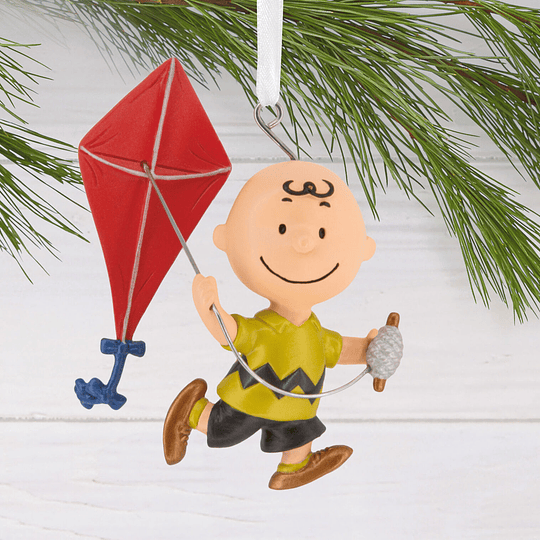 Hallmark Ornament I Peanuts® 75th Anniversary Charlie Brown With Kite