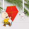 Hallmark Ornaments I Peanuts® 75th Anniversary Charlie Brown and Snoopy, Set of 2