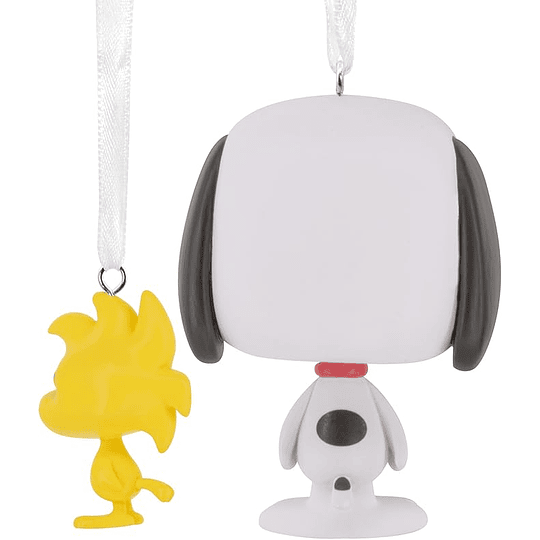 Hallmark Ornaments I Peanuts Snoopy and Woodstock Funko POP!®, Set of 2