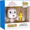 Hallmark Ornaments I Peanuts Snoopy and Woodstock Funko POP!®, Set of 2