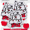 Hallmark Garland I Peanuts® Snoopy Doghouse Fabric