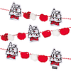 Hallmark Garland I Peanuts® Snoopy Doghouse Fabric