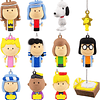 Hallmark I Peanuts Countdown Calendar Paper Tree Set With 12 Mini Ornaments