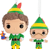 Hallmark Ornament I Buddy The Elf and Papa Elf Funko POP!®, Set of 2