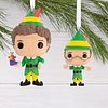 Hallmark Ornament I Buddy The Elf and Papa Elf Funko POP!®, Set of 2