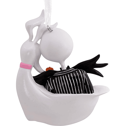 Hallmark Ornament I Disney Tim Burton's The Nightmare Before Christmas Jack Skellington and Zero