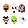 Hallmark Ornaments I Mini Disney Tim Burton's The Nightmare Before Christmas Shatterproof, Set of 6