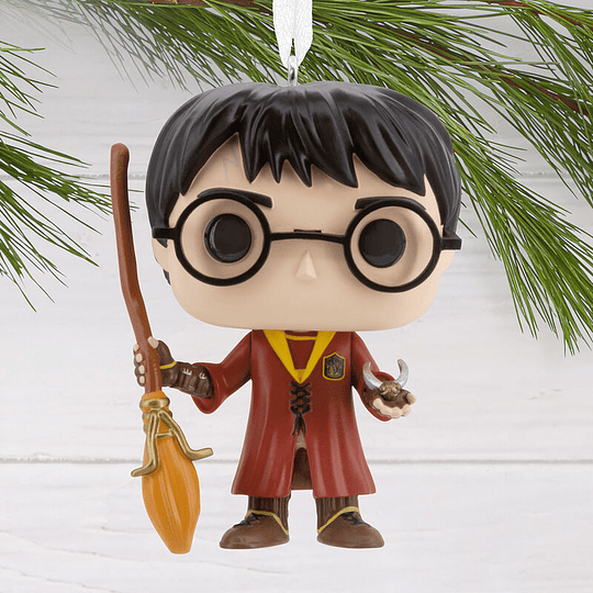 Hallmark Ornament I Harry Potter with Broom Funko POP!®