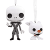 Hallmark Ornament I  Jack Skellington & Zero Funko POP!®, set of 2