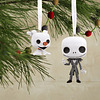Hallmark Ornament I  Jack Skellington & Zero Funko POP!®, set of 2