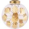 Hallmark Ornaments I Signature Gold-Etched Glass, Set of 6