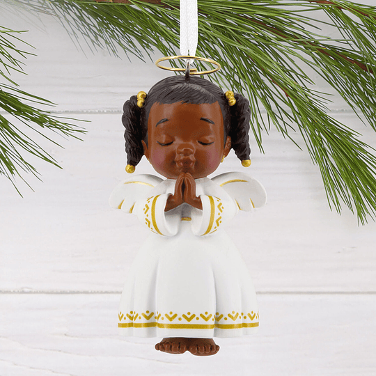 Hallmark Ornament I Mahogany Angel
