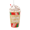 Hallmark Ornament I Festive Feels Coffee Cup Shatterproof