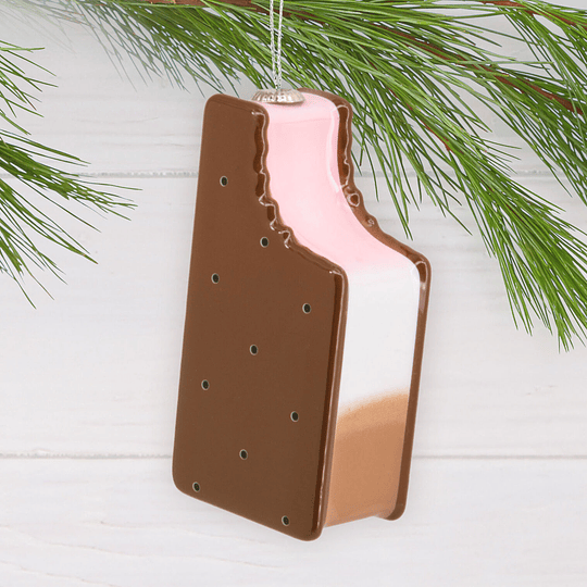 Hallmark Ornament I Ice Cream Sandwich Shatterproof