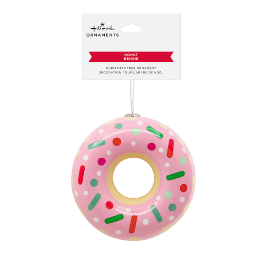 Hallmark Ornament I Sprinkle Donut Shatterproof