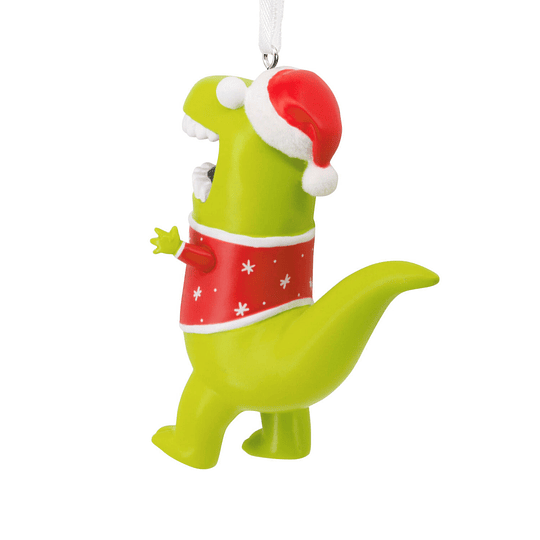 Hallmark Ornament I Love Christmas This Much Dinosaur