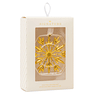 Hallmark Ornament I Gold Snowflake Metal