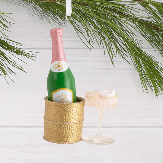 Hallmark Ornament I Signature Champagne