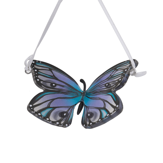 Hallmark Ornament I Purple and Blue Butterfly