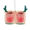 Hallmark Ornament I Friends Drink Alike Cocktail Glasses