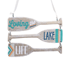 Hallmark Ornament I Loving Lake Life Paddles